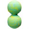 Starfit RB-107 Мяч для МФР двойной 12,5 x 6,3 см, силикагель Желтый/Голубой - фото 255354