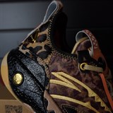 Anta SHOCK WAVE 5 PRO "LEOPARD" Кроссовки баскетбольные Черный/Оранжевый - фото 256924