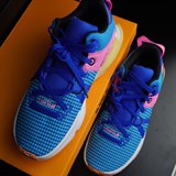 Nike LEBRON WITNESS VII "HYPER ROYAL" Кроссовки баскетбольные Голубой/Синий/Розовый - фото 257488