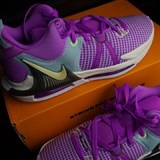 Nike LEBRON WITNESS VII "FUCHSIA DREAM" Кроссовки баскетбольные Розовый/Серый - фото 257493