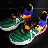 Nike LEBRON WITNESS VII "MULTI-COLOR" Кроссовки баскетбольные Зеленый/Желтый/Синий - фото 257497