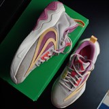 Nike GIANNIS IMMORTALITY 3 EP "FOSSIL STONE DESERT BERRY" Кроссовки баскетбольные Бежевый/Красный - фото 257500