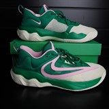 Nike GIANNIS IMMORTALITY 3 EP "THE HARD WAY" Кроссовки баскетбольные Зеленый/Розовый/Белый - фото 257508
