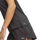 Puma FAVOURITE HEATHER TEE (W) Футболка беговая женская Черный - фото 257700