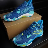 Anta SHOCK WAVE 5 KYRIE IRVING "BLUE NEON" Кроссовки баскетбольные Синий/Голубой - фото 259249