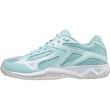 Mizuno THUNDER BLADE 3 (W) Кроссовки волейбольные женские Голубой/Белый/Желтый - фото 259311