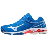 Mizuno WAVE VOLTAGE Кроссовки волейбольные Синий/Белый/Красный - фото 259318