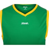 Jögel JBT-1020 Майка баскетбольная Зеленый/Желтый - фото 259805