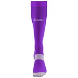 Jögel CAMP BASIC SOCKS Гетры футбольные Фиолетовый/Серый/Белый - фото 259827