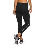 Asics KATAKANA CROP TIGHT (W) Тайтсы беговые женские Черный/Белый - фото 260077
