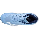 Mizuno WAVE LIGHTNING Z6 MID (W) Кроссовки волейбольные женские Голубой/белый - фото 260142