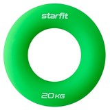 Starfit ES-404 Эспандер кистевой Кольцо диаметр 8,8см силикогель 20кг Зеленый - фото 260144