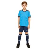 Kelme SHORT SLEEVE FOOTBALL SET KID (3873001-996) Форма футбольная детская Синий/Темно-синий - фото 260198
