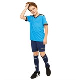 Kelme SHORT SLEEVE FOOTBALL SET KID (3873001-996) Форма футбольная детская Синий/Темно-синий - фото 260199