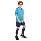 Kelme SHORT SLEEVE FOOTBALL SET KID (3873001-996) Форма футбольная детская Синий/Темно-синий - фото 260204