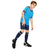 Kelme SHORT SLEEVE FOOTBALL SET KID (3873001-996) Форма футбольная детская Синий/Темно-синий - фото 260205