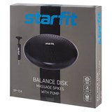 Starfit BP-104 Диск балансировочный с насосом, массажный Лаймовый - фото 260328