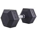 Starfit DB-301 16 КГ Гантель обрезиненная Черный - фото 260401