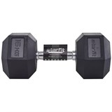Starfit DB-301 16 КГ Гантель обрезиненная Черный - фото 260402