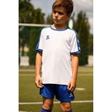 Kelme SHORT SLEEVE FOOTBALL SET KID (3883033-104) Форма футбольная детская Белый/Синий - фото 260416