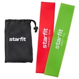 Starfit ES-206 Мини-эспандеры (2 шт) Малиновый/Лайм - фото 260811