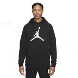 Jordan JUMPMAN CLASSIC FLEECE Толстовка баскетбольная Черный/Белый* - фото 260959
