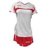 Mikasa ASAKITA Форма волейбольная Белый/Красный - фото 261098