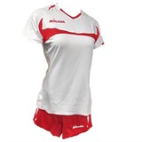 Mikasa ASAKITA Форма волейбольная Белый/Красный - фото 261099