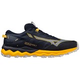 Mizuno WAVE DAICHI 7 Кроссовки беговые Черный/Желтый - фото 261175