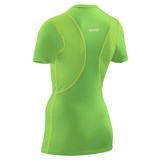 CEP WINGTECH SHORT SLEEVE SHIRT (W) Футболка компрессионная с поддержкой осанки женская Зеленый - фото 261217
