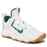 Nike REACT HYPERSET SE Кроссовки волейбольные Белый/Зеленый - фото 261244