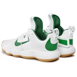 Nike REACT HYPERSET SE Кроссовки волейбольные Белый/Зеленый - фото 261246