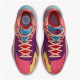 Nike ZOOM FREAK 4 Кроссовки баскетбольные Оранжевый/Голубой/Фиолетовыйe - фото 261308