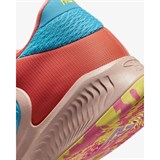 Nike ZOOM FREAK 4 Кроссовки баскетбольные Оранжевый/Голубой/Фиолетовыйe - фото 261312