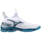 Mizuno WAVE LIGHTNING NEO 2 Кроссовки волейбольные Белый/Голубой - фото 261316
