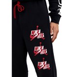 Jordan JUMPMAN CLASSIC FLEECE PANTS Брюки Черный/Красный/Белый* - фото 261326