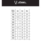 Jögel RAPIDO IN (28-33) Бутсы футзальные детские Черный/Серый - фото 261342