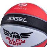Jögel STREETS ALLEY OOP №7 Мяч баскетбольный - фото 261401