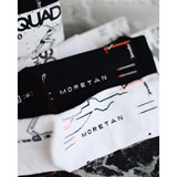 Moretan SQUARD Носки беговые высокие Белый/Серый - фото 261480