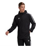 Adidas TIRO 21 Куртка ветрозащитная Черный/Белый - фото 261527