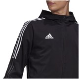 Adidas TIRO 21 Куртка ветрозащитная Черный/Белый - фото 261528