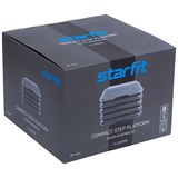 Starfit SP-401 Степ-платформа пятиуровневая квадратная, обрезиненная, 5-ти уровневая - фото 261763