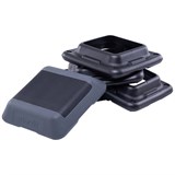 Starfit SP-401 Степ-платформа пятиуровневая квадратная, обрезиненная, 5-ти уровневая - фото 261764