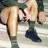 CEP REFLECTIVE MID CUT COMPRESSION SOCKS Компрессионные носки Темно-зеленый - фото 261892