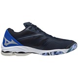 Mizuno WAVE LIGHTNING Z6 Кроссовки волейбольные Темно-синий/Серебристый/Фиолетовый - фото 261987