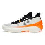 Anta ATTACK 5 "SALTATION" Кроссовки баскетбольные Белый/Черный/Оранжевый - фото 262276