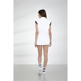 Poivre Blanc MERYL POLO SHIRT Поло теннисное женское Белый/Темно-синий - фото 262297 Poivre Blanc MERYL POLO SHIRT Поло теннисное женское Белый/Темно-синий - фото 262297