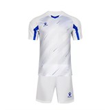 Kelme SHORT SLEEVE FOOTBALL SUIT Форма футбольная Белый/Синий - фото 262518