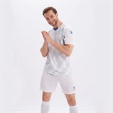 Kelme SHORT SLEEVE FOOTBALL SUIT Форма футбольная Белый/Синий - фото 262523
