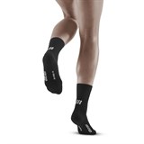 CEP CLASSIC MID CUT COMPRESSION SOCKS (W) Компрессионные носки женские Черный/Белый - фото 262527
